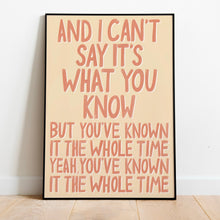 Load image into Gallery viewer, Two Door Cinema Club | What You Know