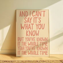 Load image into Gallery viewer, Two Door Cinema Club | What You Know