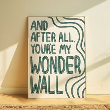 Load image into Gallery viewer, Oasis | Wonderwall