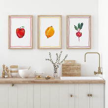 Load image into Gallery viewer, Vegetable Pack | Kitchen Art Prints