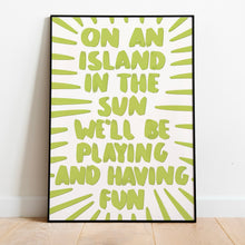 Load image into Gallery viewer, Weezer | Island In The Sun
