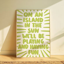 Load image into Gallery viewer, Weezer | Island In The Sun