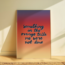 Load image into Gallery viewer, Zach Bryan | Something in the Orange