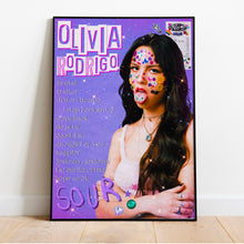 Load image into Gallery viewer, Olivia Rodrigo | SOUR album poster