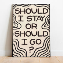Load image into Gallery viewer, The Clash | Should I Stay Or Should I Go?