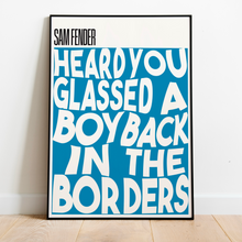 Load image into Gallery viewer, Sam Fender | The Borders