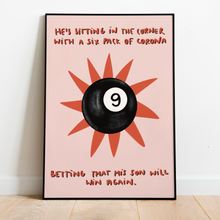 Load image into Gallery viewer, Zach Bryan | Nine Ball