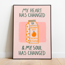 Load image into Gallery viewer, Noah Kahan | Orange Juice