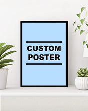 Load image into Gallery viewer, Custom Music Poster Made To Order!