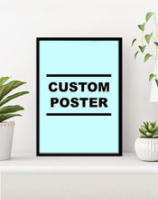 Load image into Gallery viewer, Custom Music Poster Made To Order!
