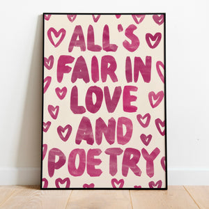 Taylor Swift | All’s fair in love and poetry…