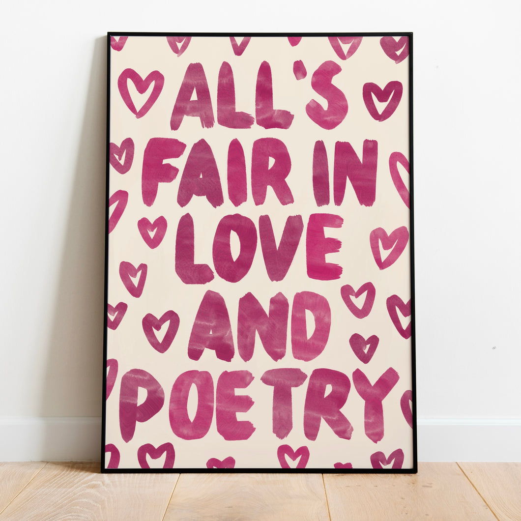 Taylor Swift | All’s fair in love and poetry…