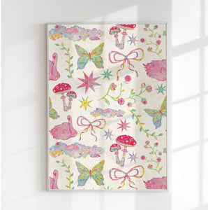 Fairy Garden Print | Art Prints