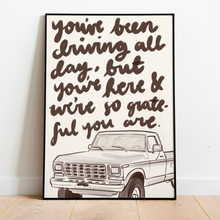 Load image into Gallery viewer, Noah Kahan | American Cars
