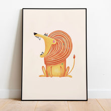 Load image into Gallery viewer, Illustrated Lion | Art Print
