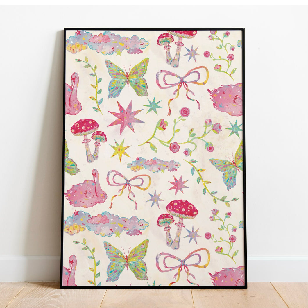 Fairy Garden Print | Art Prints