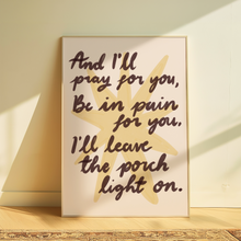Load image into Gallery viewer, Noah Kahan | Porch Light
