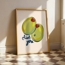 Load image into Gallery viewer, Olive You | Home print
