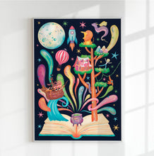 Load image into Gallery viewer, Story Book World | Art Print

