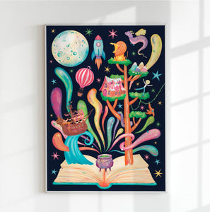 Story Book World | Art Print