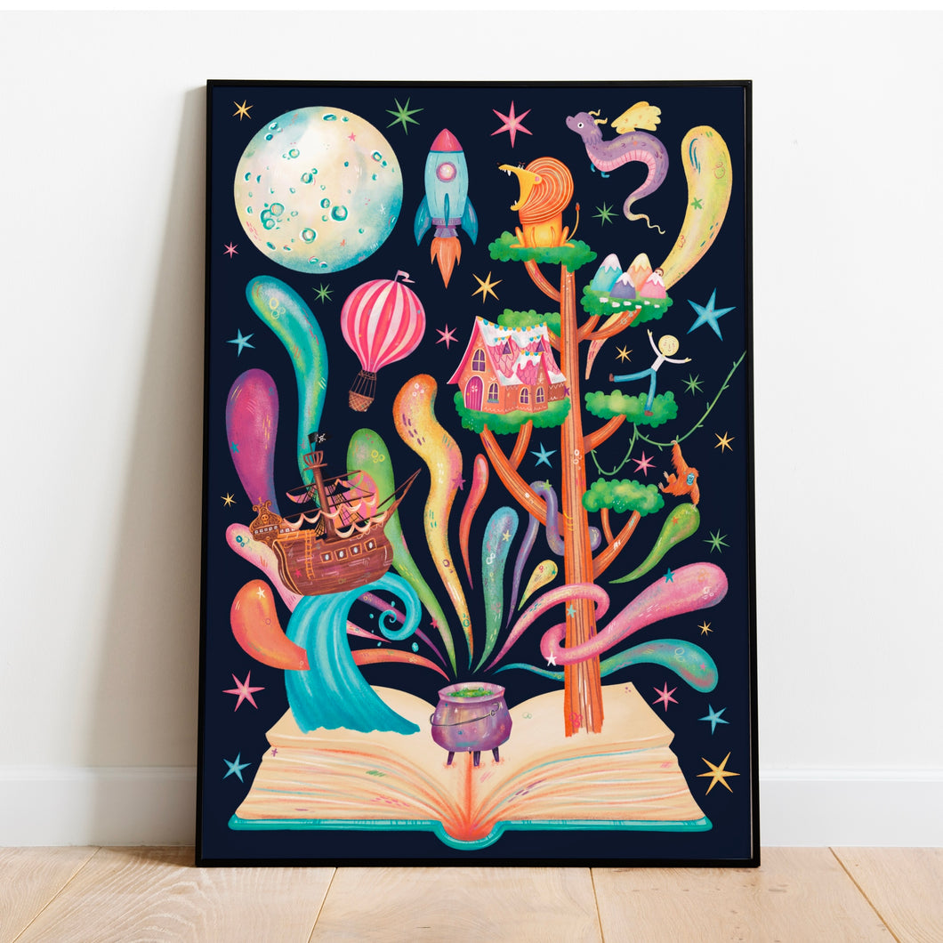 Story Book World | Art Print