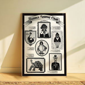 Extinct Animal Club | Art Print