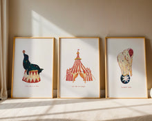 Load image into Gallery viewer, Vintage Circus Nursey Prints
