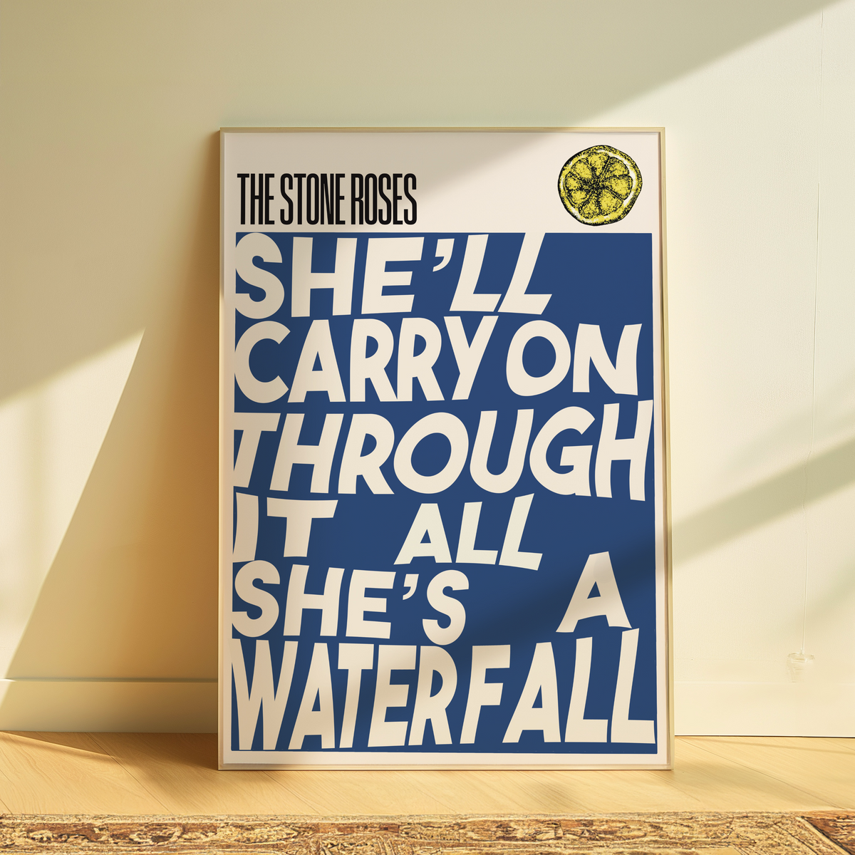 The Stone Roses | Waterfall – Postered