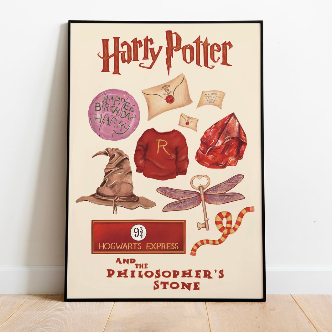 Harry Potter And The Philosopher’s Stone | Art Print
