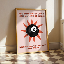 Load image into Gallery viewer, Zach Bryan | Nine Ball
