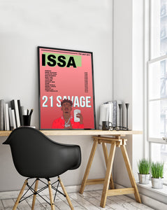 21 Savage Poster | ISSA