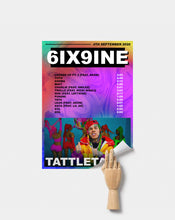 Load image into Gallery viewer, 6IX9INE Poster | Tattle Tales
