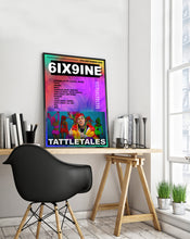 Load image into Gallery viewer, 6IX9INE Poster | Tattle Tales
