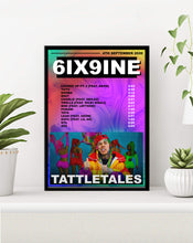 Load image into Gallery viewer, 6IX9INE Poster | Tattle Tales
