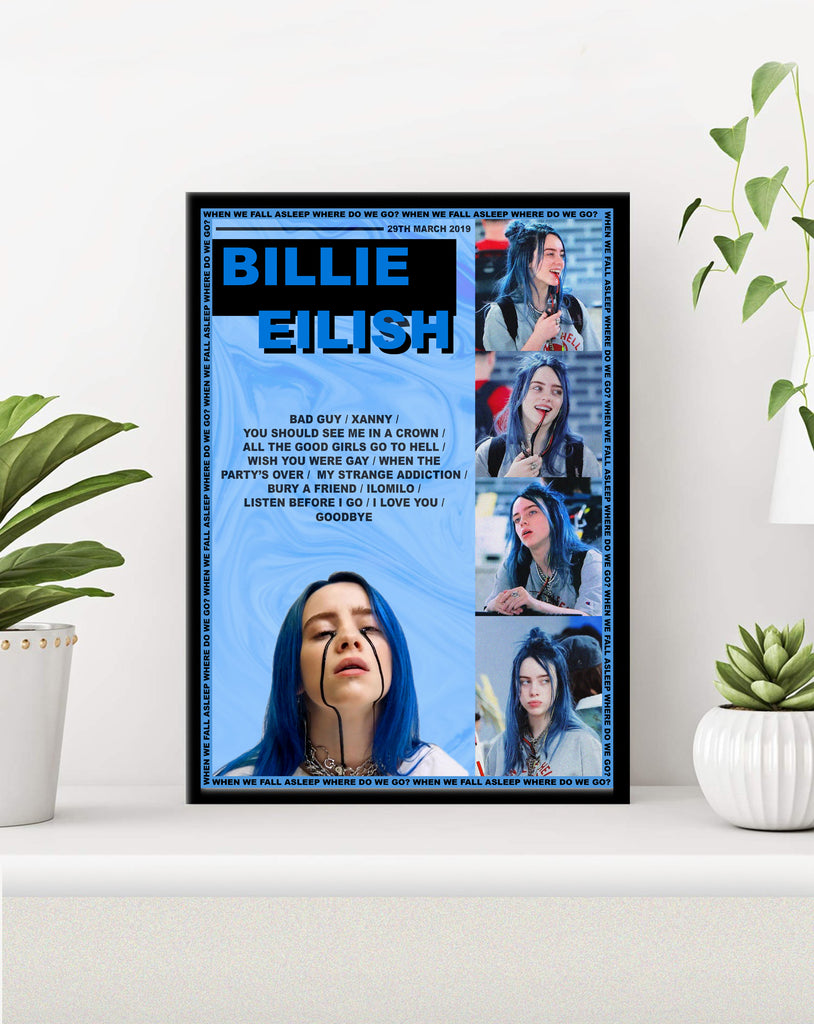 Billie Eilish Poster | WWAFAWDWG