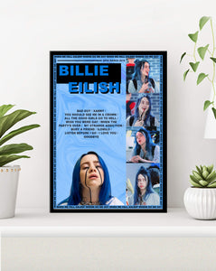 Billie Eilish Poster | WWAFAWDWG