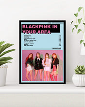 Load image into Gallery viewer, Blackpink music poster
