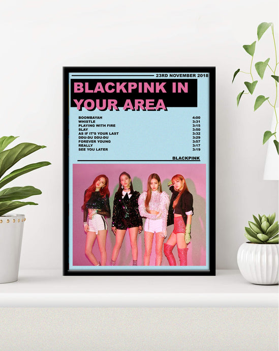 Blackpink music poster