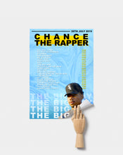 Load image into Gallery viewer, chance the rapper  poster
