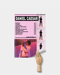 Daniel Caesar Poster | Case Study 01