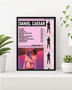 Daniel Caesar Poster | Case Study 01