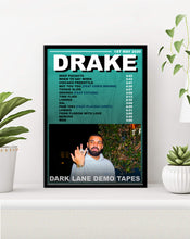 Load image into Gallery viewer, Drake Poster |  Demo Tapes Print
