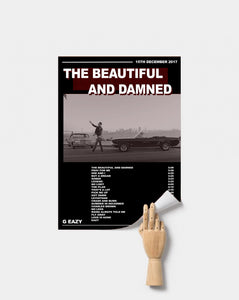 G Eazy Beautiful And Damned Premium Music Poster