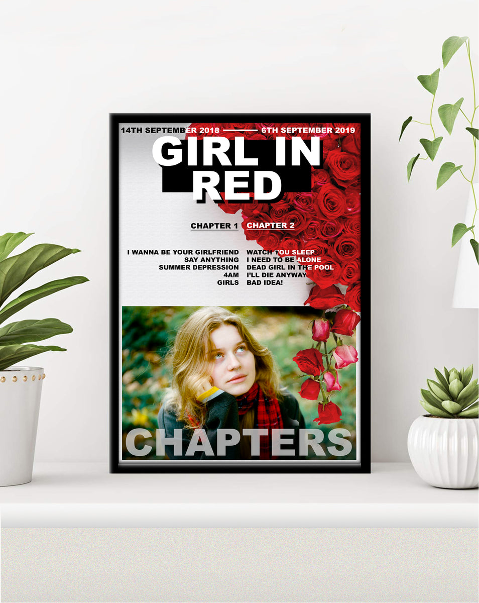 Girl in Red Poster | Premium Print – Postered