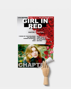 Girl in Red Poster | Premium Print