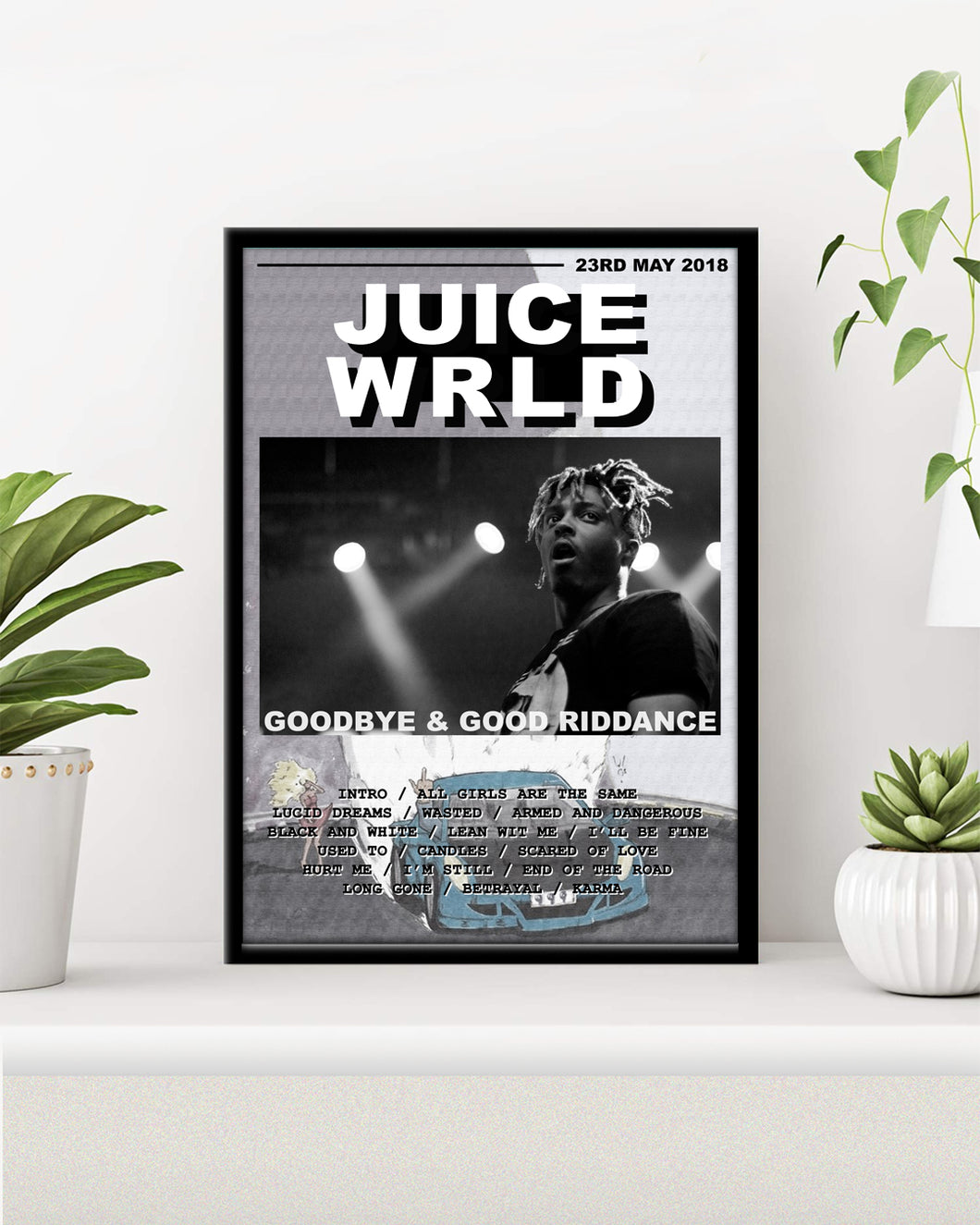 Juice Wrld Poster | Goodbye & Good Riddance