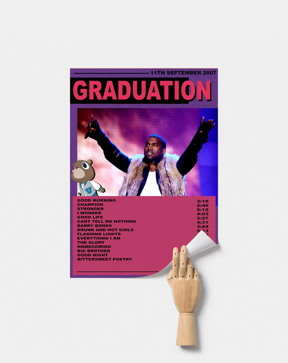 Kanye West Poster | Graduation – Postered