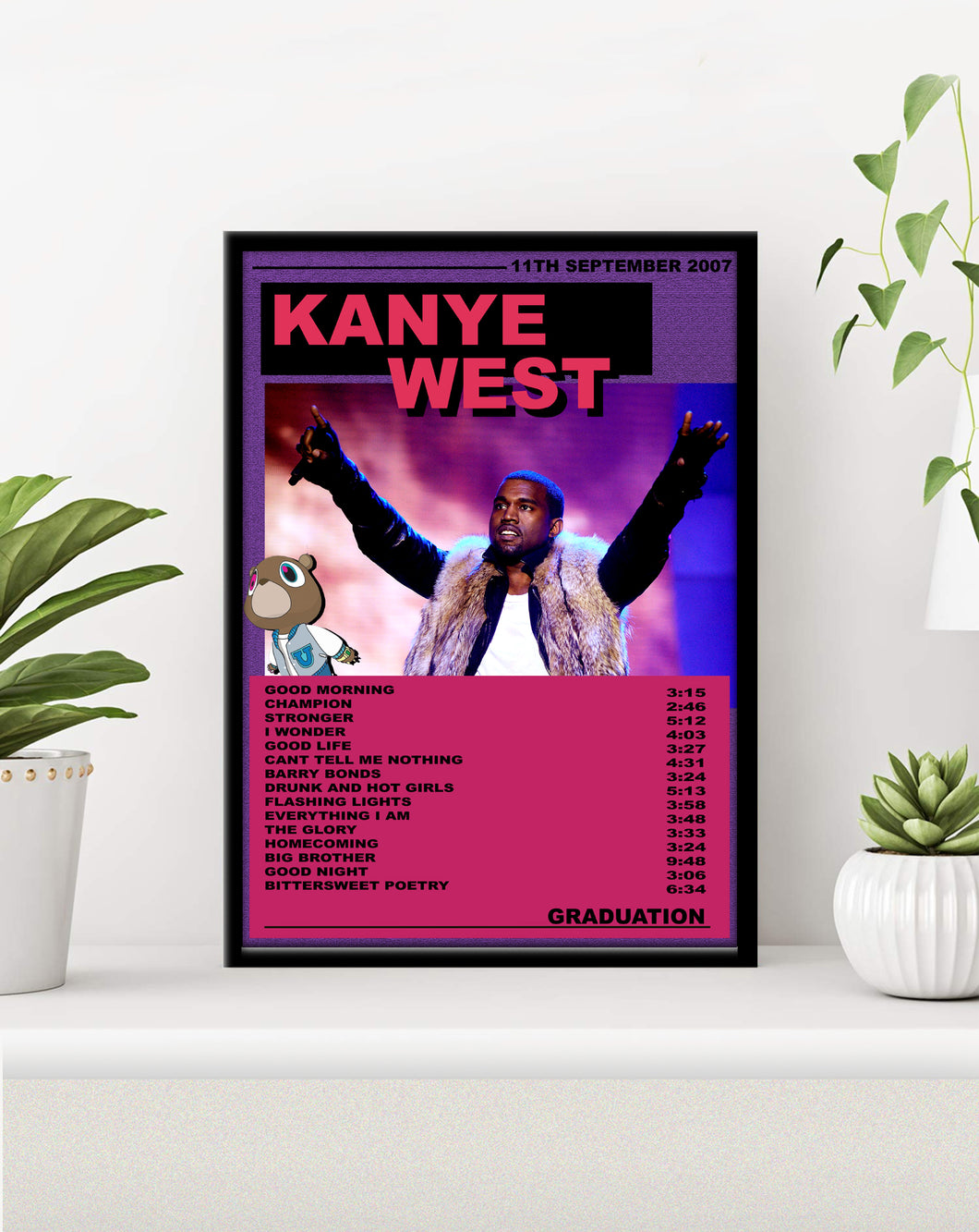 Kanye West Poster | Graduation