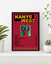 Load image into Gallery viewer, Kanye West  Poster | Dark Fantasy
