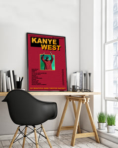 Kanye West  Poster | Dark Fantasy